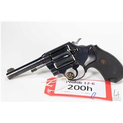 Prohib 12-6 handgun Colt model Police Positive Spcl1966, .38 SPL six shot double action revolver, w/