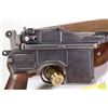 Image 2 : Restricted handgun Mauser model C96 Broomhandle, 7.63mm Mauser ten shot semi automatic, w/ bbl lengt