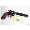Image 1 : Restricted handgun Colt model Python Target 38 (Dated 1, .38 SPL six shot double action revolver, w/