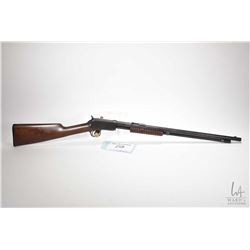 Non-Restricted rifle Winchester model 06 (1923), .22, S, L, LR pump action, w/ bbl length 20" [Blued