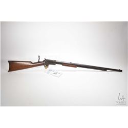 Non-Restricted rifle Winchester model 1890 (1919), .22 S pump action, w/ bbl length 24  [Blued octag