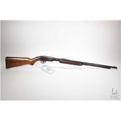 Non-Restricted rifle Winchester model 61 (1948), .22 WRF pump action, w/ bbl length 24" [Blued barre