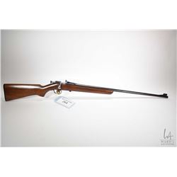 Non-Restricted rifle Winchester model 68, .22 S, L, LR single shot bolt action, w/ bbl length 27  [B