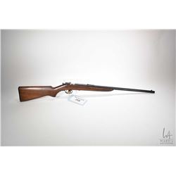 Non-Restricted rifle Winchester model 59, .22 S, L, LR single shot bolt action, w/ bbl length 23" [B