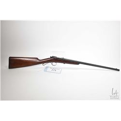 Non-Restricted rifle Winchester model 1902, .22 S, L single shot bolt action, w/ bbl length 18  [Blu