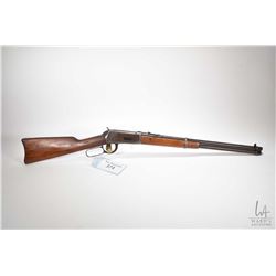 Non-Restricted rifle Winchester model 1894 (1906) Sdle Rng Carb, .30 WCF (30-30) lever action, w/ bb