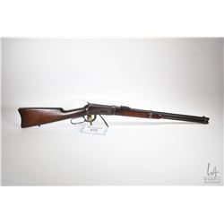 Non-Restricted rifle Winchester model 1894 (1896) Sdle Rng Carb, .32-40 cal lever action, w/ bbl len