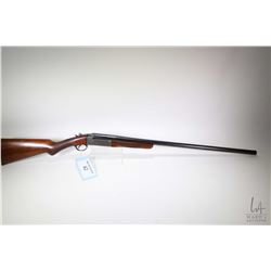 Non-Restricted shotgun Webley & Scott model Single Barrel, 12Ga 2-3/4" Single Shot hinge break, w/ b