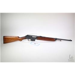 Non-Restricted rifle Winchester model 1907 (Dated 1909), .351 cal. five shot semi automatic, w/ bbl 