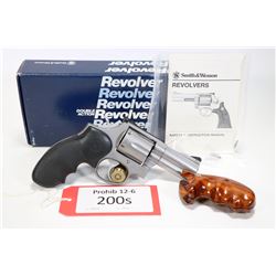 Prohib 12-6 handgun Smith & Wesson model 686, .357 Mag six shot double action revolver, w/ bbl lengt