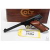 Image 2 : Restricted handgun Colt model Targetsman, .22LR ten shot semi automatic, w/ bbl length 152mm [Blued 