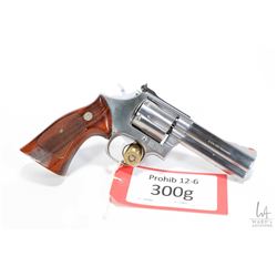 Prohib 12-6 handgun Smith & Wesson model 686-3, .357 Mag six shot double action revolver, w/ bbl len