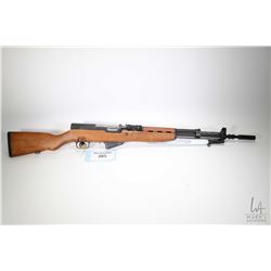 Non-Restricted rifle Yugo model SKS, 7.62 X 39mm five shots semi automatic, w/ bbl length 21  [Blued