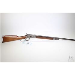 Non-Restricted rifle Winchester model 1892, .38 WCF lever action, w/ bbl length 23  [Blued barrel an