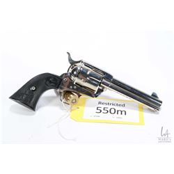 Restricted handgun Colt model 1873, .44-40 Win six shot single action revolver, w/ bbl length 121mm 