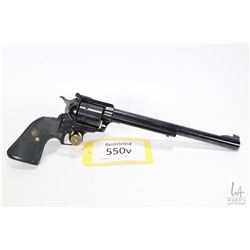 Restricted handgun Ruger model New Model Super Blackhawk, .44 Mag six shot single action revolver, w