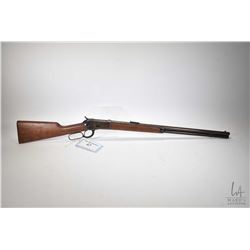 Non-Restricted rifle Winchester model 1892, .44 WCF lever action, w/ bbl length 24" [Blued barrel an