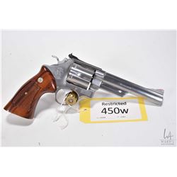 Restricted Smith & Wesson model 629, .44 Mag six shot double action revolver, w/ bbl length 152mm [S