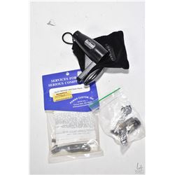 Power Custom 10-22 hammer and sear pack, a Bushnell bore sighter and a small bag of sight parts