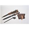 Image 1 : Three bayonets including a Swedish M-96, a Russian Mauser bayonet and a Enfield spike bayonet plus a