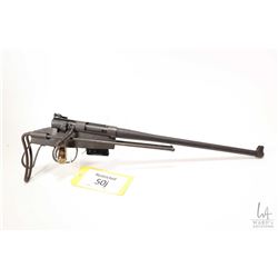 Restricted rifle H&R Arms model M 4 Survival rifle, .22 Hornet four shot bolt action, w/ bbl length