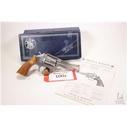 Prohib 12-6 handgun Smith & Wesson model 66-1, .357 Magnum six shot double action revolver, w/ bbl l