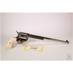 Restricted handgun Colt model Buntline, .44 Spcl six shot single action revolver, w/ bbl length 305m