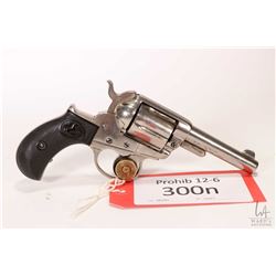 Prohib 12-6 handgun Colt model 1877 Lightening, .38 Long six shots double action revolver, w/ bbl le