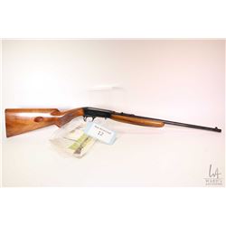 Non-Restricted rifle FN Browning model B Take-Down, .22 LR semi automatic, w/ bbl length 19" [Blued