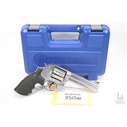 Restricted handgun Smith & Wesson model 686-6, .357 Mag seven shot double action revolver, w/ bbl le