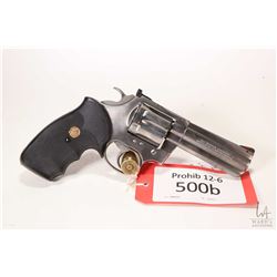 Prohib 12-6 handgun Colt model King Cobra, .357 Magnum six shot double action revolver, w/ bbl lengt