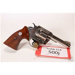 Prohib 12-6 handgun Colt model Lawman MK III, .357 Magnum six shot double action revolver, w/ bbl le