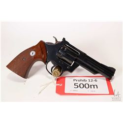 Prohib 12-6 handgun Colt model Trooper MK III, .357 Magnum six shot double action revolver, w/ bbl l