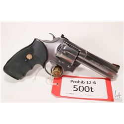 Prohib 12-6 handgun Colt model King Cobra, .357 Magnum six shot double action revolver, w/ bbl lengt