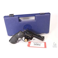 Prohib 12-6 handgun Colt model Python, .357 Magnum six shot double action revolver, w/ bbl length 10