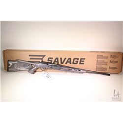 Non-Restricted rifle Savage model A17, .17 HMR semi automatic, w/ bbl length 22" [Ribbed black barre