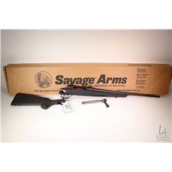 Non-Restricted rifle Savage model Axis, .22-250 Rem bolt action, w/ bbl length 22" [Satin black barr