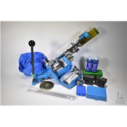 Dillon Precision RL 550 loading press with accessories plus one full and one half bottle of Dillion