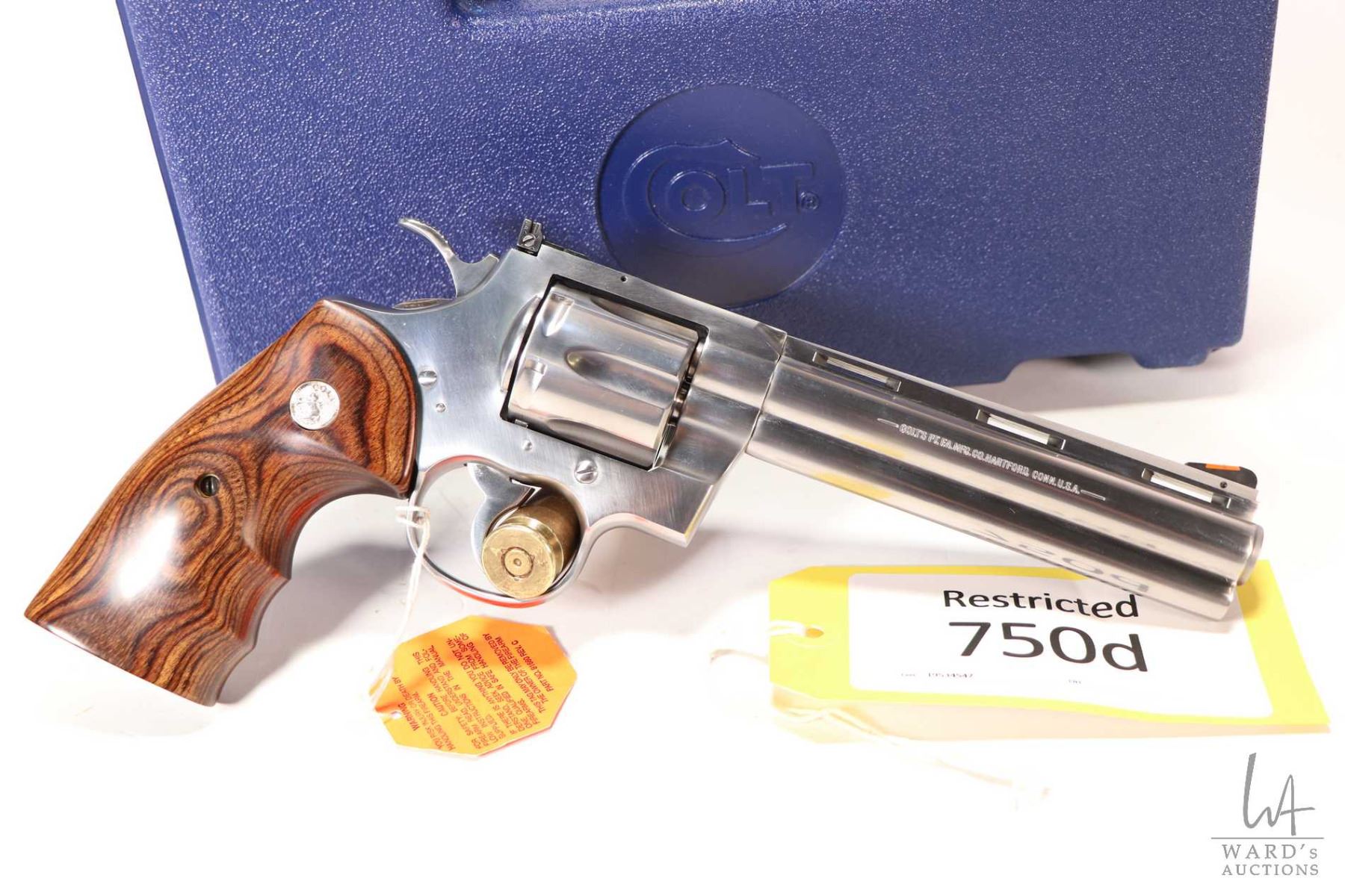 Restricted handgun Colt model Python Elite, .357 Magnum six shot double ...