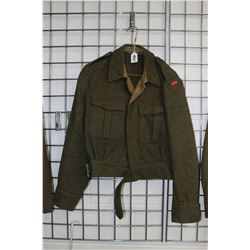 German bomber style wool jacket