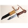 Image 1 : Polish type 2 AK bayonet with scabbard.