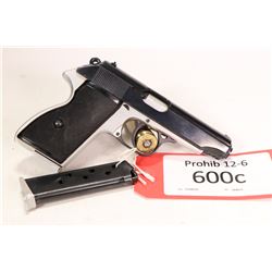 Prohib 12-6 handgun FEG model PA-63, .380 ACP eight shot semi automatic, w/ bbl length 100mm [Blued
