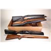 Image 1 : Selection of gun stocks including three Remington LA stocks ( 1 wood, 2 synthetic). Boyds Mosin Naga