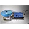 Image 1 : Selection of brass cleaning supplies and equipment including a Dillion Precision Magnum FL 2000 Bras