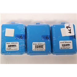 Three Dillon Precision 550 Conversion kits including 6.5 X 55 /6.5X57/260 REM no. 20207, 7mm Saum &