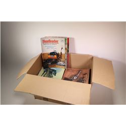 Box of approximately 100 Handloader and Rifle magazines dating 1976-1994