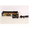Image 1 : Two scopes including Nikko Stirling gold crown 2.5X32 scope and a Bushnell Banner rifle scope 1.5-4X