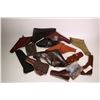 Image 2 : Selection of vintage and newer leather and canvas holsters and a Norinco SKS accessories assortment 