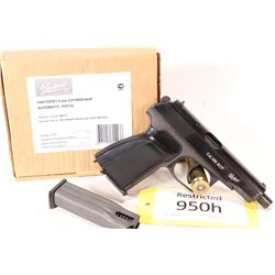 Restricted handgun Bakal model MP-71, .308 ACP semi automatic, w/ bbl length 106mm [Polished blue sl