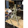 Image 1 : Dewatted Canadian M-5 60mm mortar with M4 sight system, on adjustable base, made by Turnbull Elevato